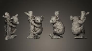 3D модель Медведь коала (STL)